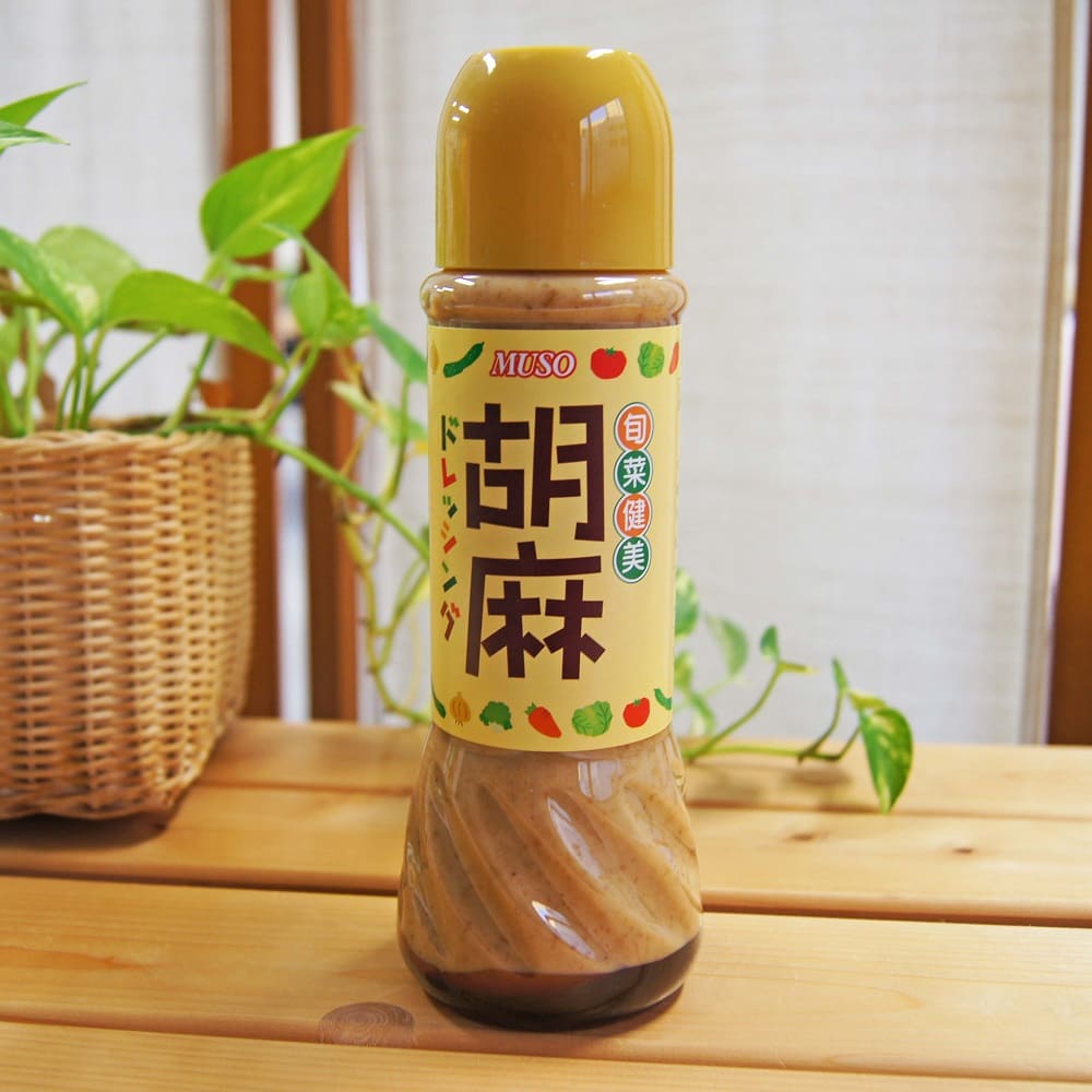 ムソー 旬菜健美・胡麻ドレッシング ３９０ｍｌ
