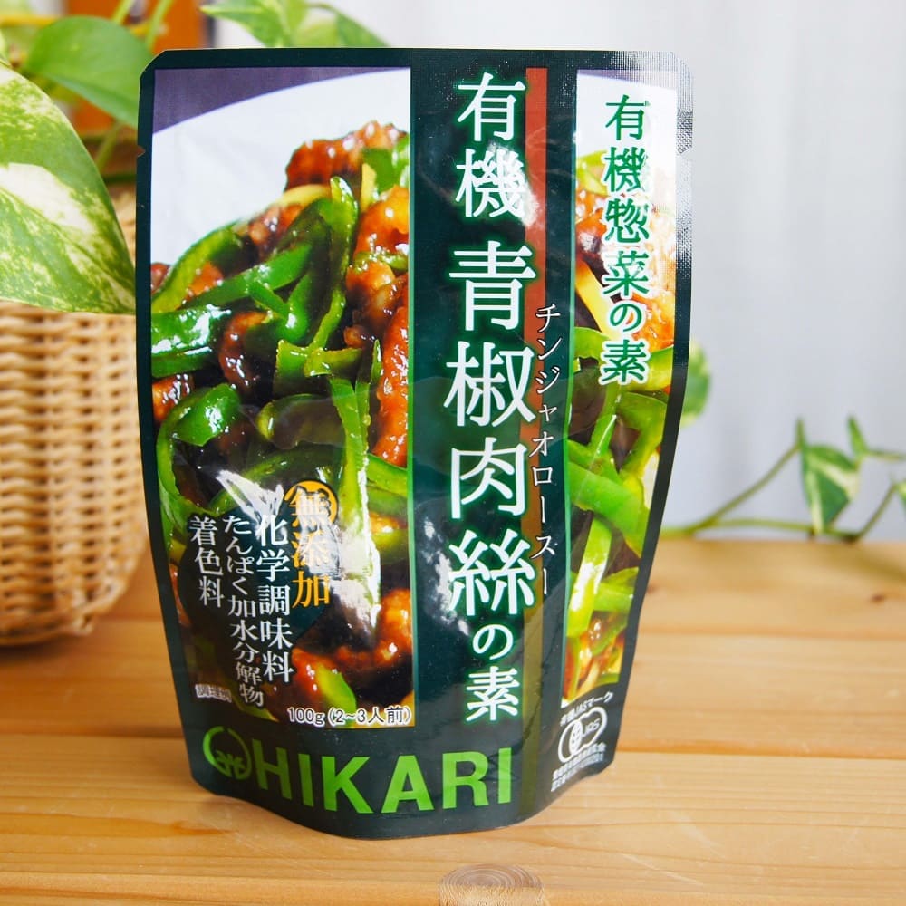 ヒカリ 有機青椒肉絲の素 100ｇ