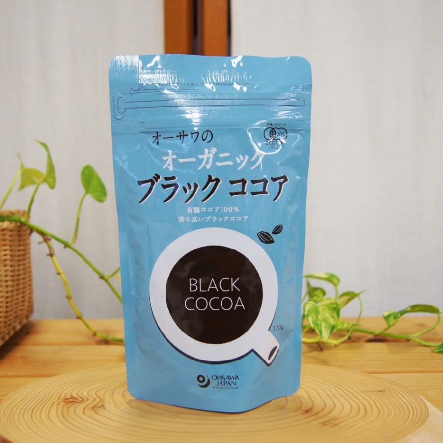 オーサワのオーガニックブラックココア 120g