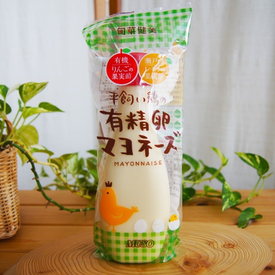 平飼い鶏の有精卵マヨネーズ 290g