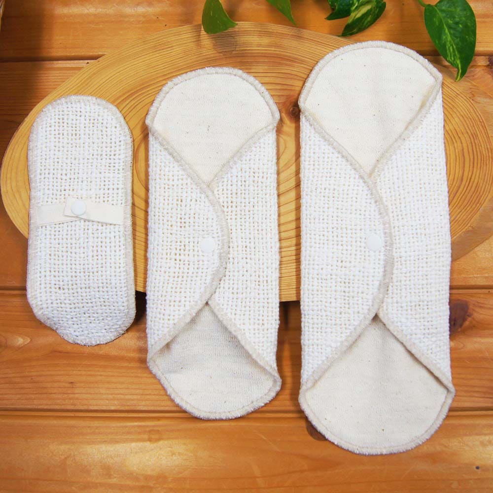 ガラ紡の布ライナー 布ナプキン 益久