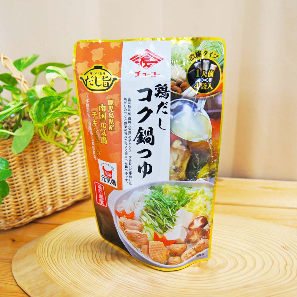 チョーコー 鶏だしコク鍋つゆ 30ml×4袋