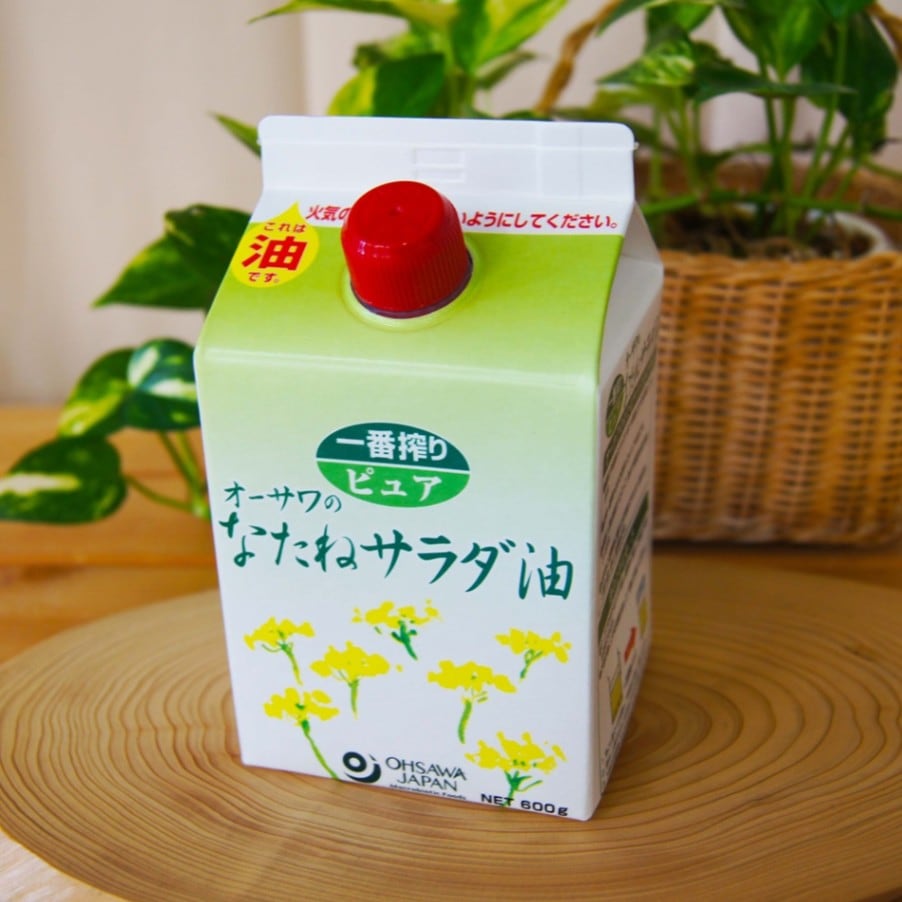 オーサワのなたねサラダ油 (紙パック ) 600g