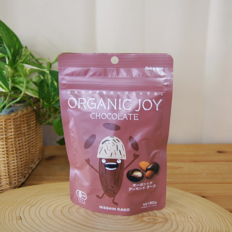ORGANIC JOY CHOCOLATE オーガニックアーモンドダーク