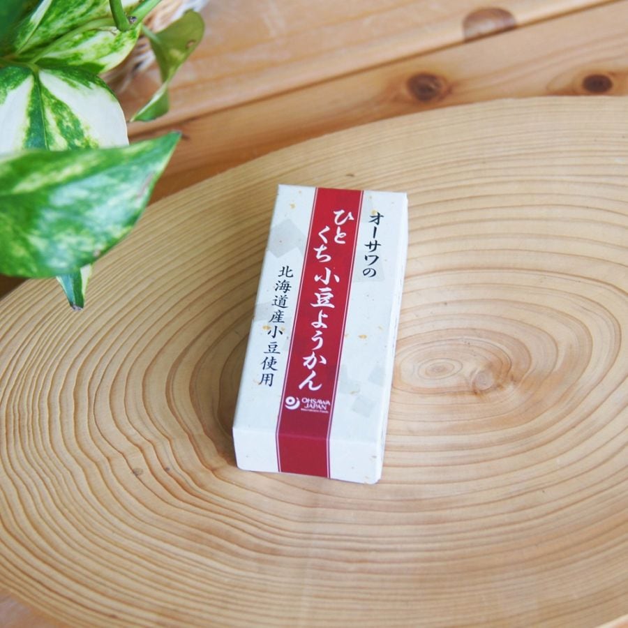 オーサワのひとくち小豆ようかん 1本(58g)
