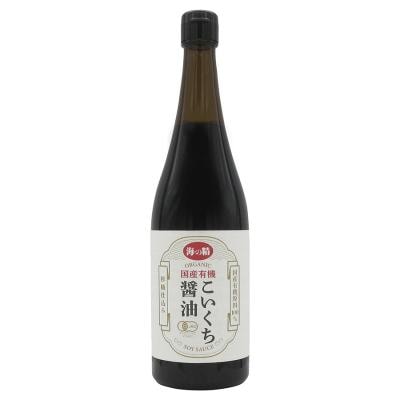 海の精 国産有機こいくち醤油720ml 720ml