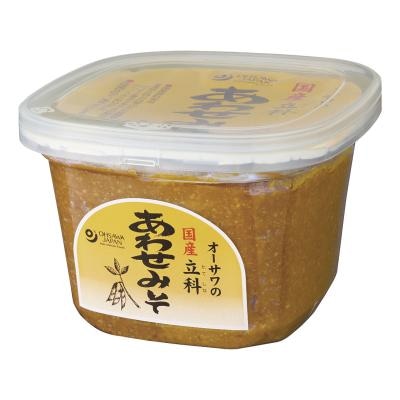 オーサワの国産立科あわせみそ （カップ） 650g