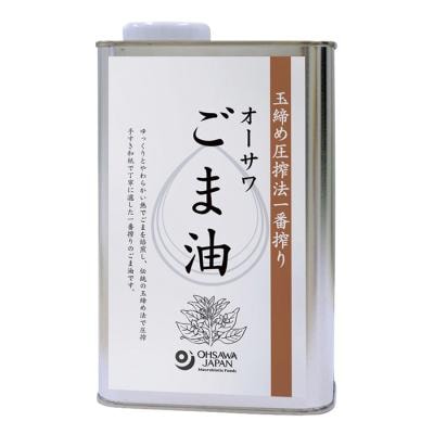 オーサワごま油 （缶） 930g