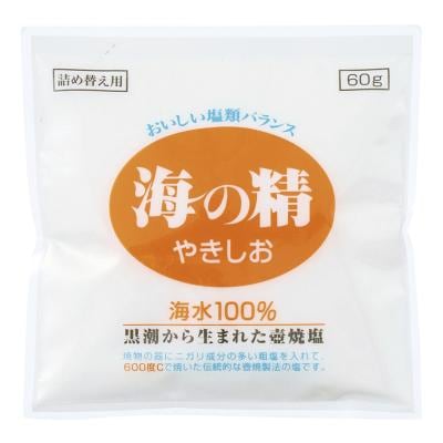 海の精　やきしお （詰替用） 60g