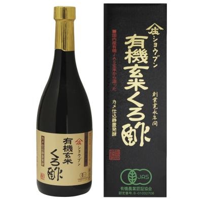 ショウブン　有機玄米くろ酢 720ml