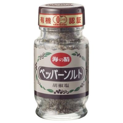 海の精　有機ペッパーソルト （ビン） 55g