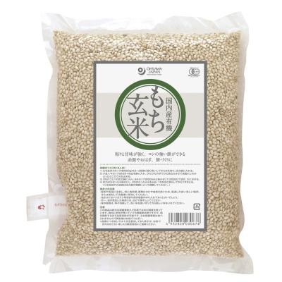 オーサワの国産有機もち玄米 1kg