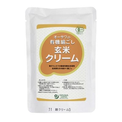 オーサワの有機絹ごし玄米クリーム 200g