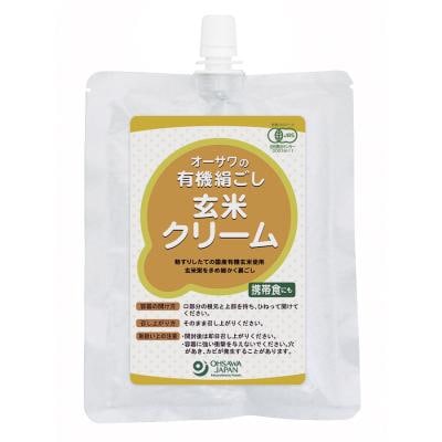 有機絹ごし玄米クリーム（チューブ容器入り） 160g
