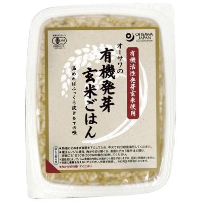 オーサワの有機発芽玄米ごはん 160g