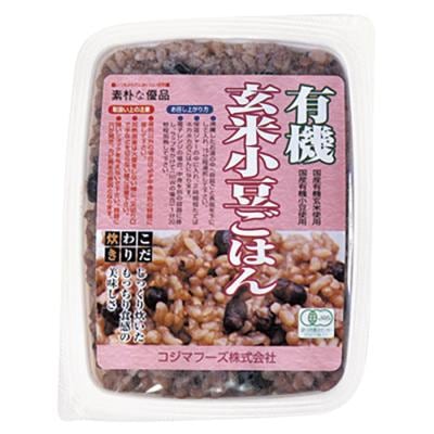 有機玄米小豆ごはん 160g