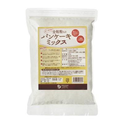 オーサワの全粒粉入りパンケーキミックス 400g
