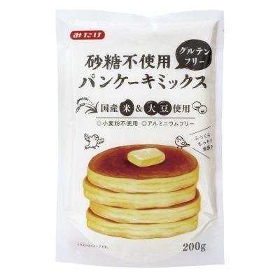砂糖不使用 グルテンフリーパンケーキミックス 200g