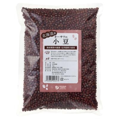 オーサワの国産小豆(北海道産) 1kg