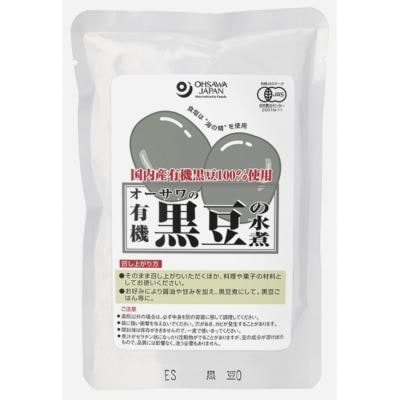 オーサワの有機黒豆の水煮 230g(固形量140g)