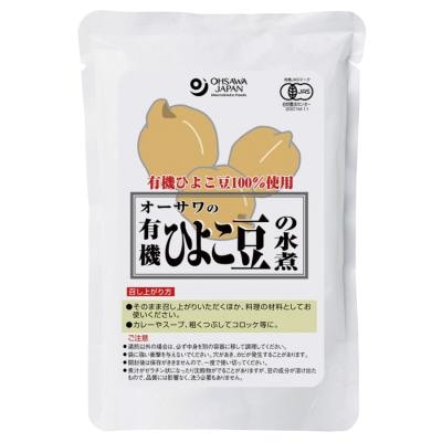 オーサワの有機ひよこ豆の水煮 230g(固形量140g)