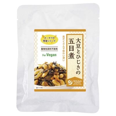 オーサワの惣菜シリーズ 大豆とひじきの五目煮 100g