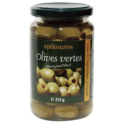オーガニック　オリーブ粒（グリーン） 315g