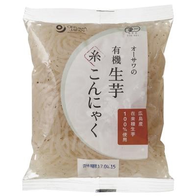 オーサワの有機 生芋糸こんにゃく 180g