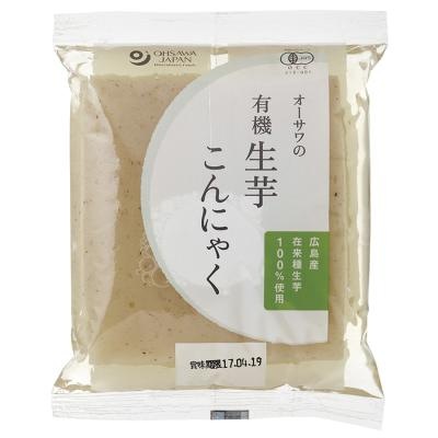 オーサワの有機 生芋こんにゃく（板） 200g