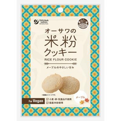 オーサワの米粉クッキー（メープル） 60g