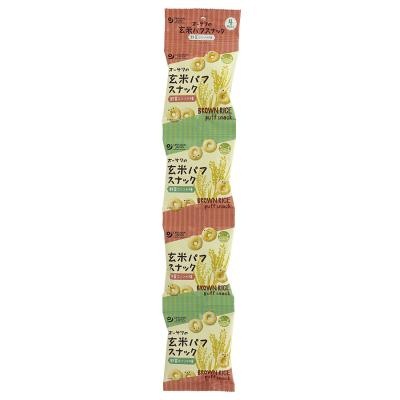 オーサワの玄米パフスナック　野菜コンソメ味 32g（8g×4P）
