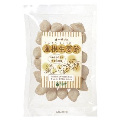 オーサワの蓮根生姜飴（切飴） 100g
