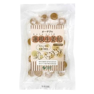 オーサワの蓮根生姜飴（ハードタイプ） 80g