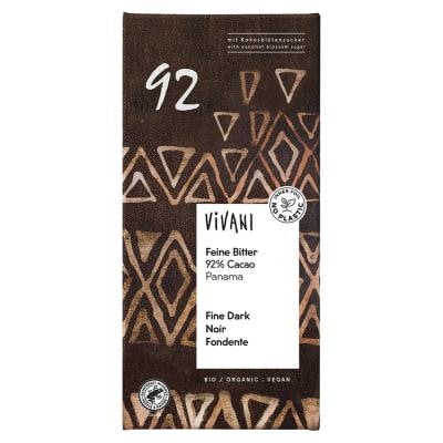 ViVANI オーガニックファインダークチョコレート92% 80g
