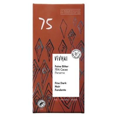 ViVANI オーガニックファインダークチョコレート75% 80g
