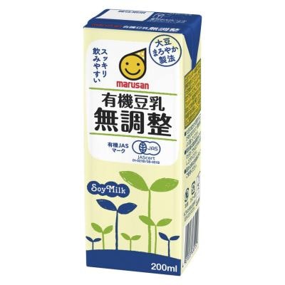 有機豆乳　無調整 200ml