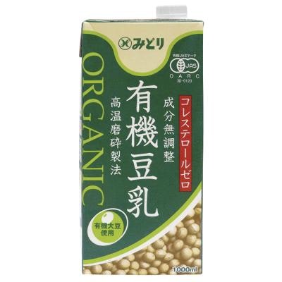 みどり 有機豆乳（無調整） 1000ml