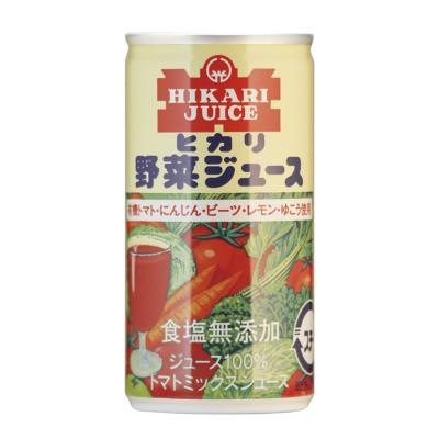 ヒカリ　野菜ジュース（食塩無添加） 190g