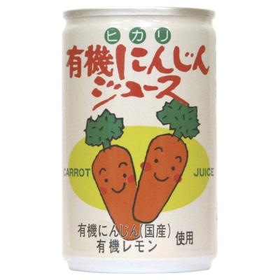 ヒカリ　有機にんじんジュース 160g