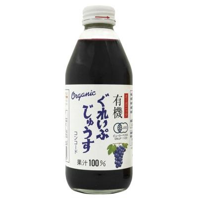 有機ぐれいぷじゅうす（コンコード） 250ml