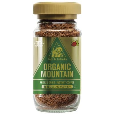 オーガニックマウンテン 有機インスタントコーヒー(ビン) 100g