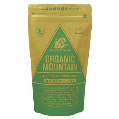 オーガニックマウンテン 有機インスタントコーヒー(袋) 80g