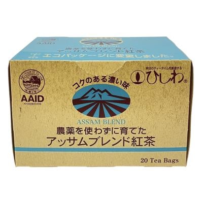 農薬を使わずに育てたアッサムブレンド紅茶 (ティーバッグ) 40g(2g×20包)