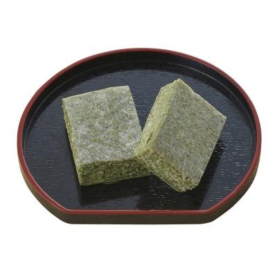 有機発芽玄米生切り餅（よもぎ） 約500g×3袋