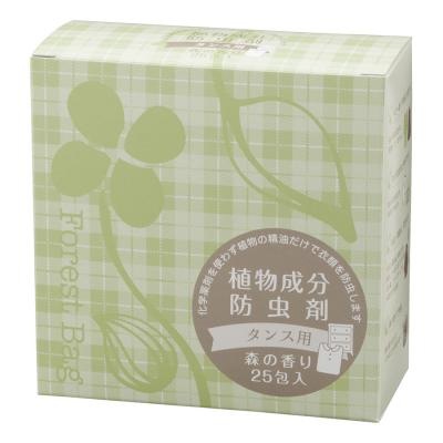 植物成分防虫剤（森の香り）タンス用 25包入（3g×25）
