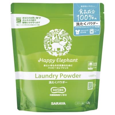 ハッピーエレファント 洗たくパウダー 1.2kg
