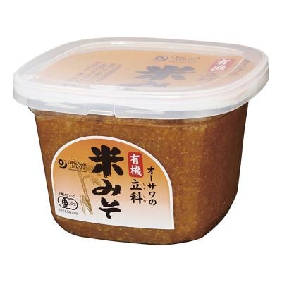 オーサワの有機立科米みそ （カップ） 650g