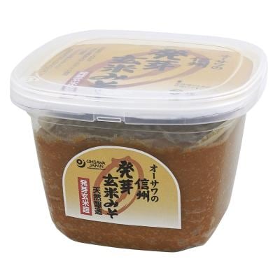 オーサワの信州発芽玄米みそ 650g