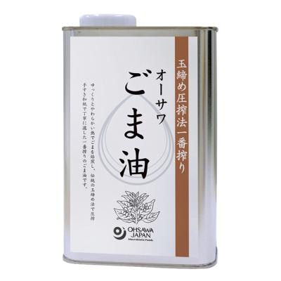オーサワごま油 （缶） 930g