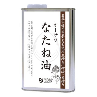 オーサワなたね油 （缶） 930g